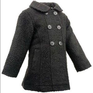 Madden Girl Black Peacoat Sz 3T